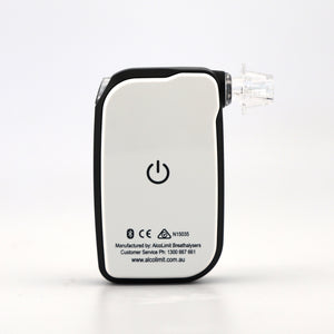 AlcoLimit® RBT Mini Bluetooth Breathalyser - AS3547 Certified Alcohol Fuel Cell Sensor