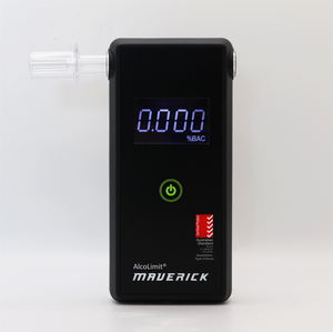 AlcoLimit Maverick Breathalyser - AS3547 Certified Fuel Cell Breath Alcohol Tester